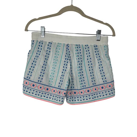 Lilly Pulitzer XXS Embroidered Cotton Pull On Shorts Boho Resort Beachy - Picture 2 of 7